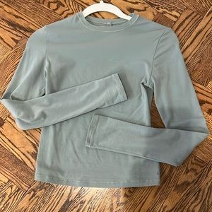 Skims long sleeve cotton tee